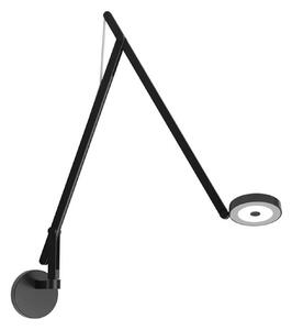 Aplică de perete String W2, DTW, mat/negru/argintiu