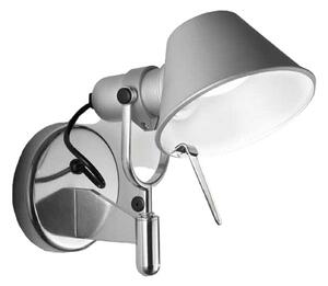 Lampă de perete Artemide, Tolomeo Faretto, Metalic, Camera de zi, Metal, Design