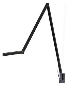 Lampă de perete Nemo Lighting, reglabil, Negru, Studiu / Birou, Aluminiu