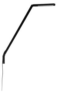 Lampă de perete Nemo Lighting, reglabil, Negru, Studiu / Birou, Aluminiu
