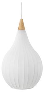 Lustră Pendul Halo Design, Alb, Camera de zi, Țesătură / Textil
