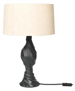Lampă de masă ferm LIVING, Negru, Camera de zi, Aluminiu