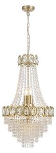 Searchlight 1611-6SB - Candelabru LOUIS PHILLIPE suspendat pe lanț 6xE14/60W/230V
