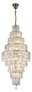 Searchlight 1500-13AB - Candelabru cu lanț EMPIRE, 13xE14/60W/230V