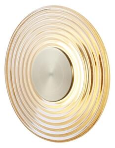 Searchlight 32210AM - Aplică de perete LED dimerizabilă CLEO LED/9,4W/230V, alamă
