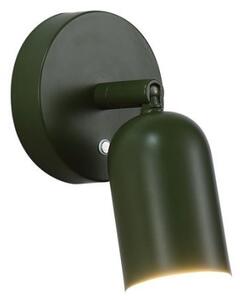 Searchlight 23350GR - aplică de perete LED CONE, reîncărcabilă și reglabilă, 1,5W/5V, verde
