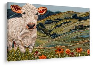 Tablou - Imitație de motiv tricotat (90x60 cm)
