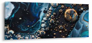 Tablou - Picături de cerneală (120x50 cm)