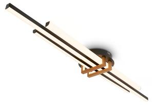 Brilo - Plafonieră LED TINKA, 30W, 230V, 3000K, neagră