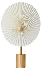Lampă de masă GEJST, Liris, reglabil, Auriu / Alamă, Camera de zi, Metal, Design