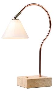 Lampă de masă Halo Design, Bej, Camera de zi, Metal