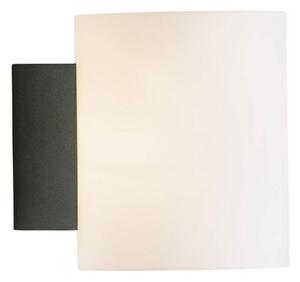 Lampă de perete Herstal, Negru, Camera de zi, Metal