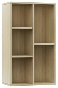 Bibliotecă/Servantă, stejar sonoma, 50x25x80 cm, PAL