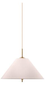 Lustră Pendul Globen Lighting, IRIS, reglabil, Bej, Camera de zi, Țesătură / Textil, Vintage