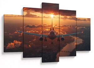 Tablou - Avion de transport (150x105 cm)