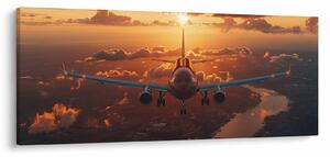 Tablou - Avion de transport (120x50 cm)
