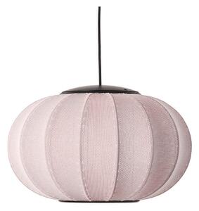 Lustră Pendul Made By Hand, Roz / Rosé, dormitor, Țesătură / Textil