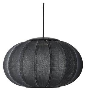 Lustră Pendul Made By Hand, Negru, dormitor, Țesătură / Textil