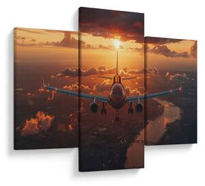 Tablou - Avion de transport (90x60 cm)