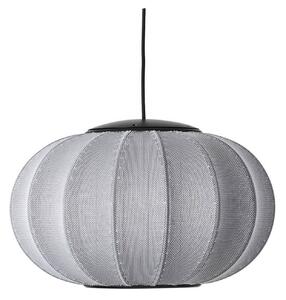 Lustră Pendul Made By Hand, Gri, dormitor, Țesătură / Textil