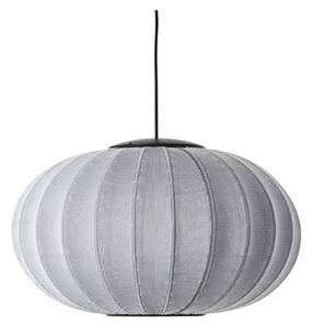 Lustră Pendul Made By Hand, Gri, dormitor, Țesătură / Textil