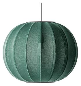 Lustră Pendul Made By Hand, Verde, dormitor, Țesătură / Textil