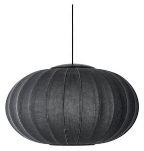Lustră Pendul Made By Hand, Negru, dormitor, Țesătură / Textil