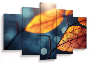 Tablou - Textura frunzelor (150x105 cm)