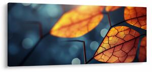 Tablou - Textura frunzelor (120x50 cm)