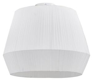 Plafoniere Lindby, Vitore, reglabil, Alb, Camera de zi, Țesătură / Textil, Scandinavă