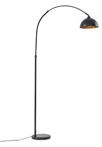 Lampadar Lindby, Tonka, Negru, Camera de zi, Metal, Modern