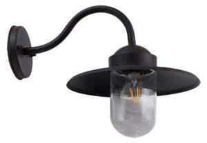 Lămpi de exterior Lindby, Bilma, reglabil, Maro / Rugină, Balcon, Aluminiu, Modern