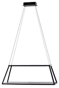 Lustră Pendul Lucande, Mensola, reglabil, Negru, Camera de zi, Aluminiu, Modern