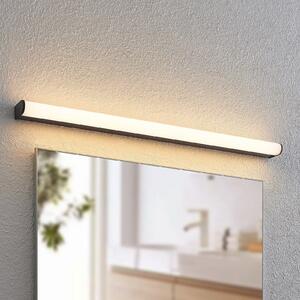 Lindby Ulisan lampă baie LED, rotundă, 88,8 cm, Negru, Baie, Metal, Modern