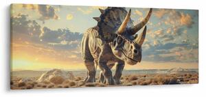 Tablou - Triceratops (120x50 cm)