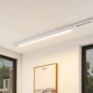 Arcchio LED-Schienenleuchte Harlow, alb, 109 cm, 3.000 K, Alb, Studiu / Birou, Aluminiu, Modern