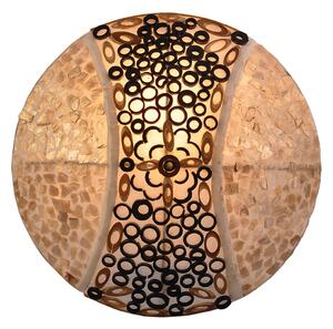 Woru Melina aplică ornată, reglabil, Bej, Camera de zi / sufragerie, Bamboo, Design