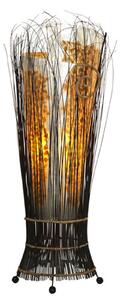 Woru Yuni lampadar exotic, 70 cm, Maro / Rugină, Camera de zi / sufragerie, Plastic, Design