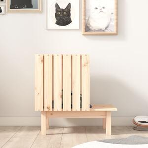Casă pentru pisici, 60x36x60 cm, lemn masiv de pin
