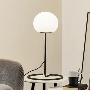 Wever & Ducré Lighting WEVER DUCRÉ Dro 2.0 Lampă de masă cu soclu negru și alb, reglabil, Negru, Camera de zi / sufragerie, Sticlă, Modern