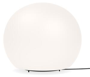 Wever & Ducré Lighting WEVER DUCRÉ Dro 3.0 lampă de masă negru și alb, reglabil, Alb, Camera de zi / sufragerie, Sticlă, Modern, glob