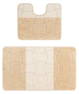 Set 2 Covorase Baie, Antiderapante, Sariyer Beige