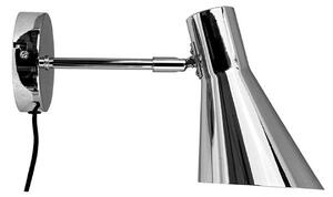 Lampă de perete Dyberg Larsen, DL12, Metalic, Camera de zi, Metal, Design