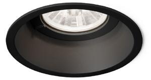 Wever & Ducré Lighting WEVER & DUCRÉ Deep 1.0 Lampă de încastrat 2,700K negru, Negru, Camera de zi / sufragerie, Metal, Modern, Corpuri de iluminat încastrate rotunde
