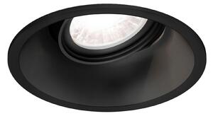 Wever & Ducré Lighting WEVER & DUCRÉ Deep Adjust încastrat 2,700K negru, reglabil, Negru, Camera de zi / sufragerie, Metal, Modern, Corpuri de iluminat încastrate rotunde