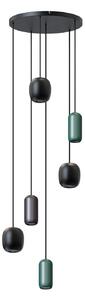 Lustră Pendul Lucande, Narion, reglabil, Multicolor, Sala de mese, Metal, Modern