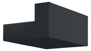 Wever & Ducré Lighting WEVER DUCRÉ Palos 1.0 Lampă de perete 3.000K antracit, reglabil, Negru, Metal, Modern, Soclu de perete jos