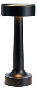 Lampă de masă ANTIDARK, Negru, dormitor, Aluminiu