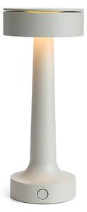 Lampă de masă ANTIDARK, Gri, dormitor, Aluminiu