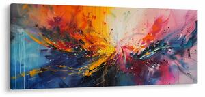 Tablou - Abstracție de culoare (120x50 cm)